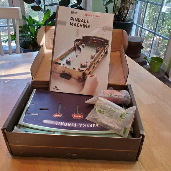 New Kiwi Co Eureka Crate Pinball Machine - Picture 5 of 5